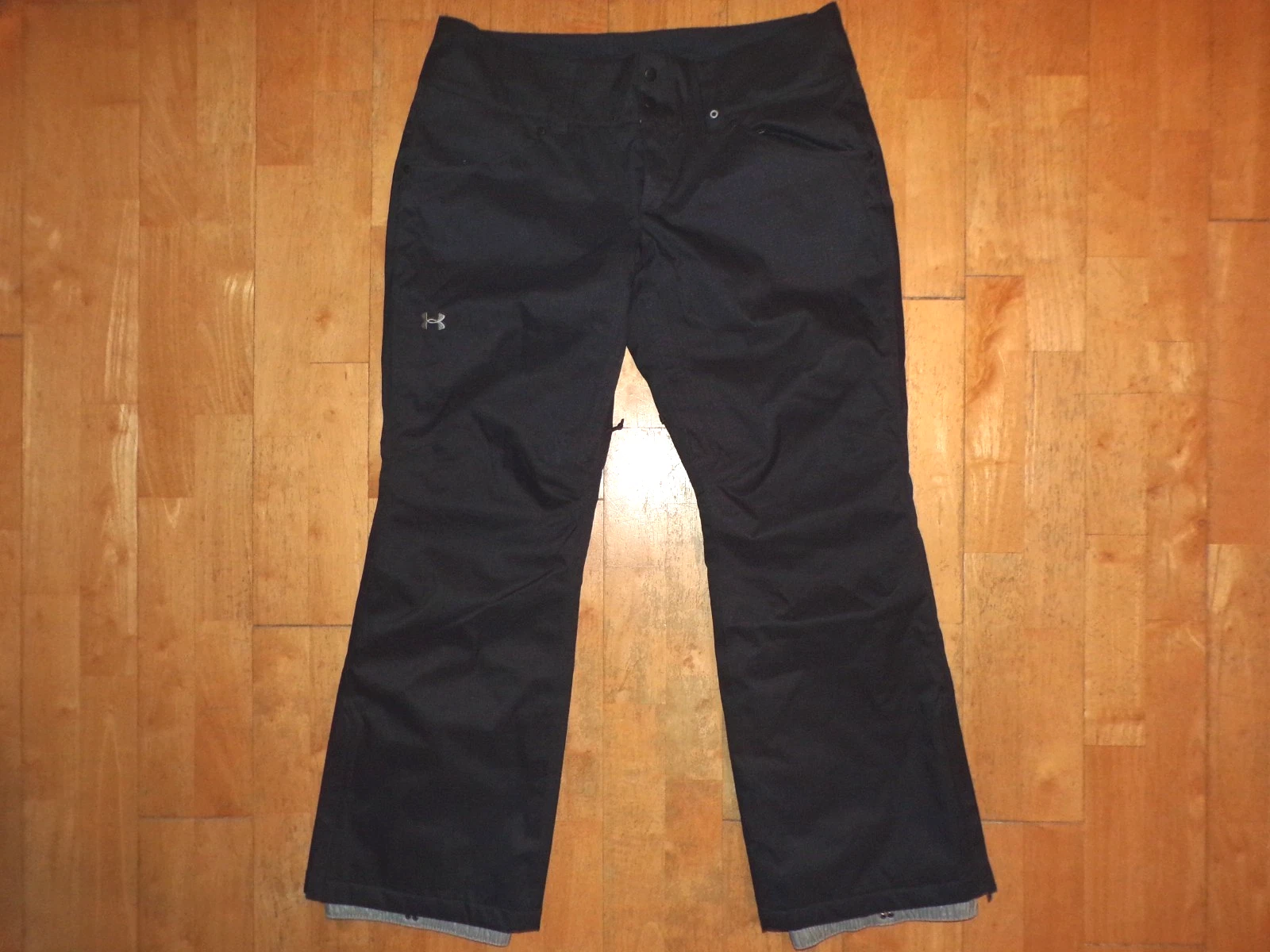 UNDER ARMOUR Womens Black INFARED Cold Gear PRIMALOFT XL Storm 3 SKI SNOW PANTS