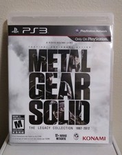 Metal Gear Solid The Legacy Collection PlayStation 3 PS3 Complete CIB Tested!
