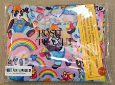 NEW Posh Peanut x Lisa Frank PANDA PAINTER PAJAMAS Girls 7 8 Bamboo PJs NIB