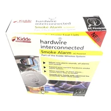 Kidde RF-SM-ACDC Hardwired Smoke Alarm AC Power w/ Battery Backup
