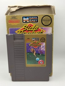 Side Pocket (NES, 1992) Box, Game, Foam, Sleeve - Tested Works Read Des