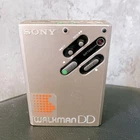 Sony WM-DD Cassette Walkman Vintage Portable Player Rare Tested For Parts