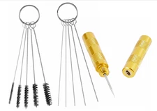 ABEST 3 Set Airbrush Spray Cleaning Repair Tool Kit Stainless steel Needle Brush