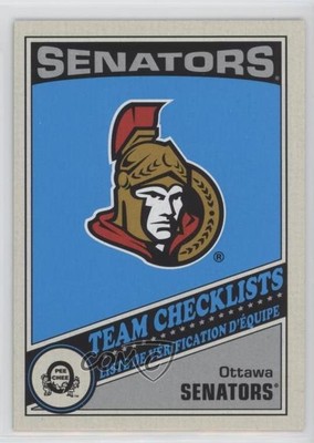 2019-20 O-Pee-Chee Team Checklists Retro Ottawa Senators #571 e6j