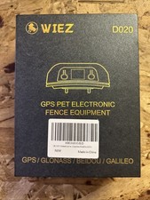 WIEZ GPS Pet Electronic Wireless Fence Equipment Model D020 Dog Electric Collar
