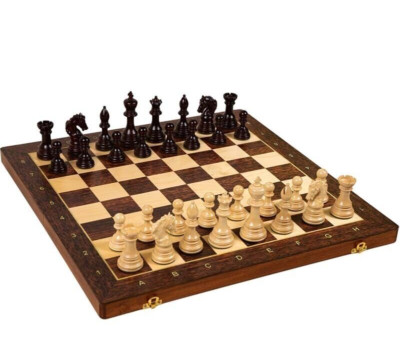 Chess set Friesian Horse, 53 x 53 cm 20.8 in .free shipping