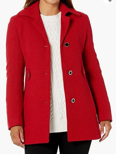 Women's Wool blend Pea coat Blazer size 