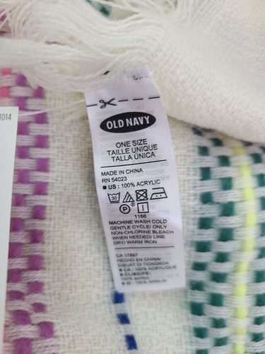 Bufanda manta para mujer Old Navy nueva con etiquetas - Imagen 5 de 5