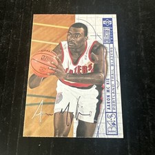 1994-95 Collector's Choice - Silver Signature #393 Aaron McKie Trail Blazers