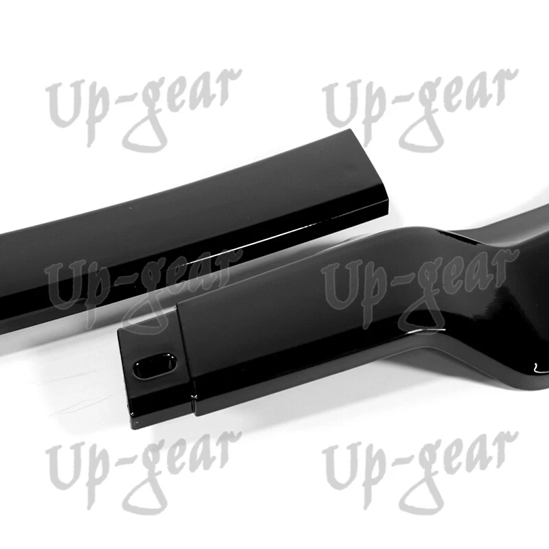 Para 1998-2005 Lexus GS300 GS400 GS430 Kit de labio de spoiler de parachoques delantero pintado de negro Foto 2 de 4