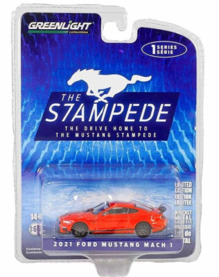 2021 Ford Mustang Mach I *** Greenlight Stampede 1:64