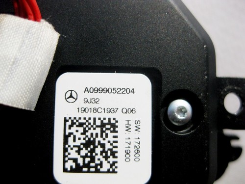 Mercedes-Benz A0999052204 9J32 Steering wheel buttons black set C-Class W205... - Bild 3 von 4