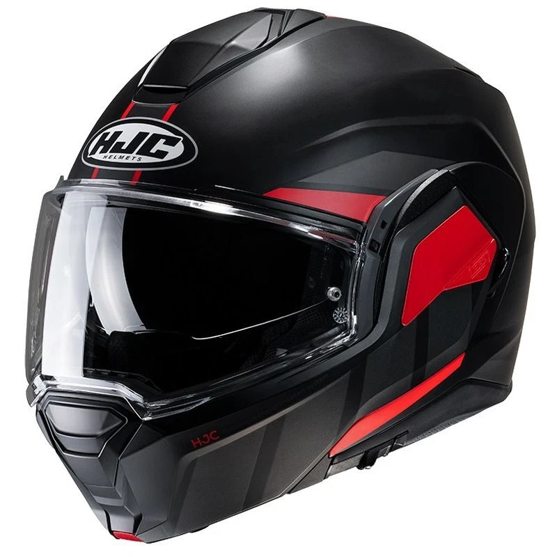 HJC i100 Modular Street Motorcycle Riding Helmet - Pick Size & Color - Image 3 of 4