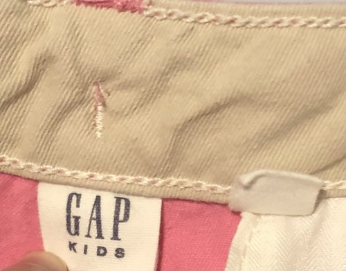 GAP Shorts Kids Girls Size 14 Sharks Cotton Blend Bermuda - Picture 4 of 10