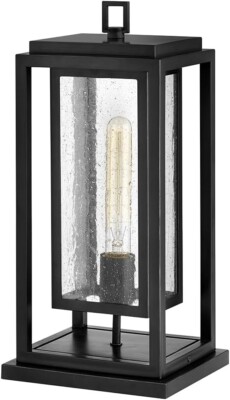 Hinkley Lighting 1007-LV Republic 12v 3.5w 17'' Tall Coastal - Black