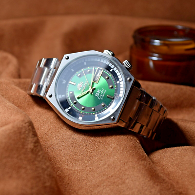 Japane Watch Orient SK Sea King Crystal KD King Diver Green Dial
