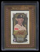 2024 Topps Allen Ginter Framed Mini Autograph Red Ink Cade Marlowe RC Auto 10/10