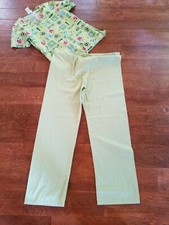 Green scrub pants  size small top size x small