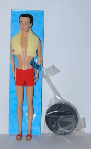 My Favorite Ken Doll 2010 Mattel Barbie No Box w/ Stand  Ken's 50th Anniversary