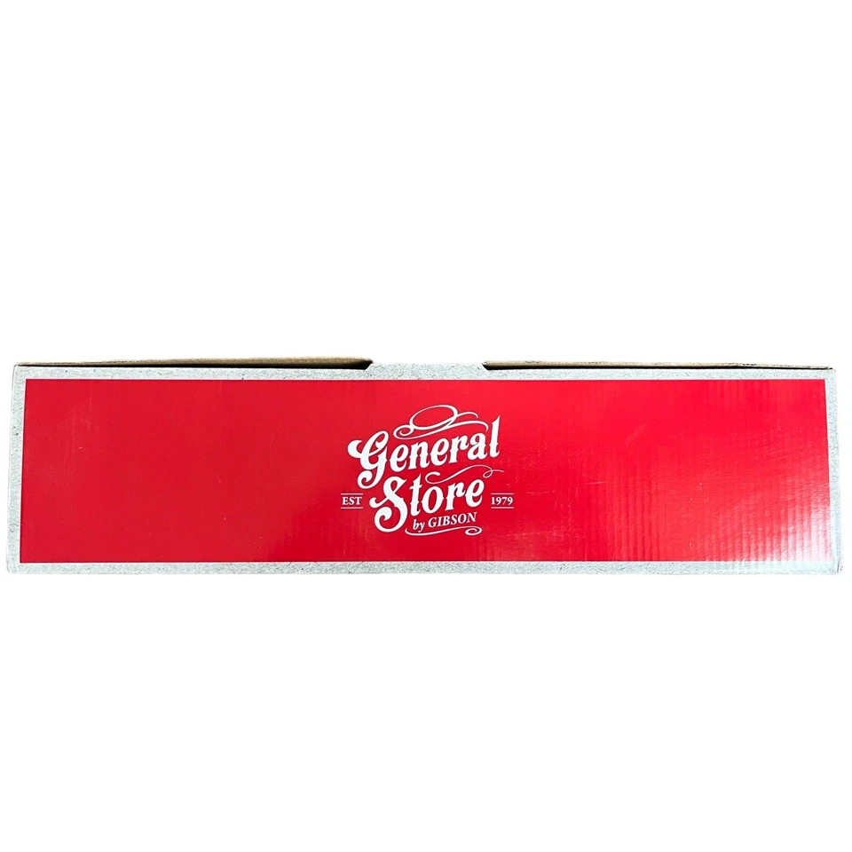 Juego de tarros de 4 piezas Gibson General Store 22 OZ transparente granja cabaña elegante Foto 4 de 4