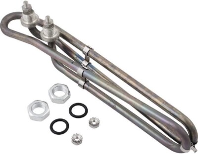 Flow Thru Heat Element, 5.5kW, Generic, 10'', 115v/230v, Titanium