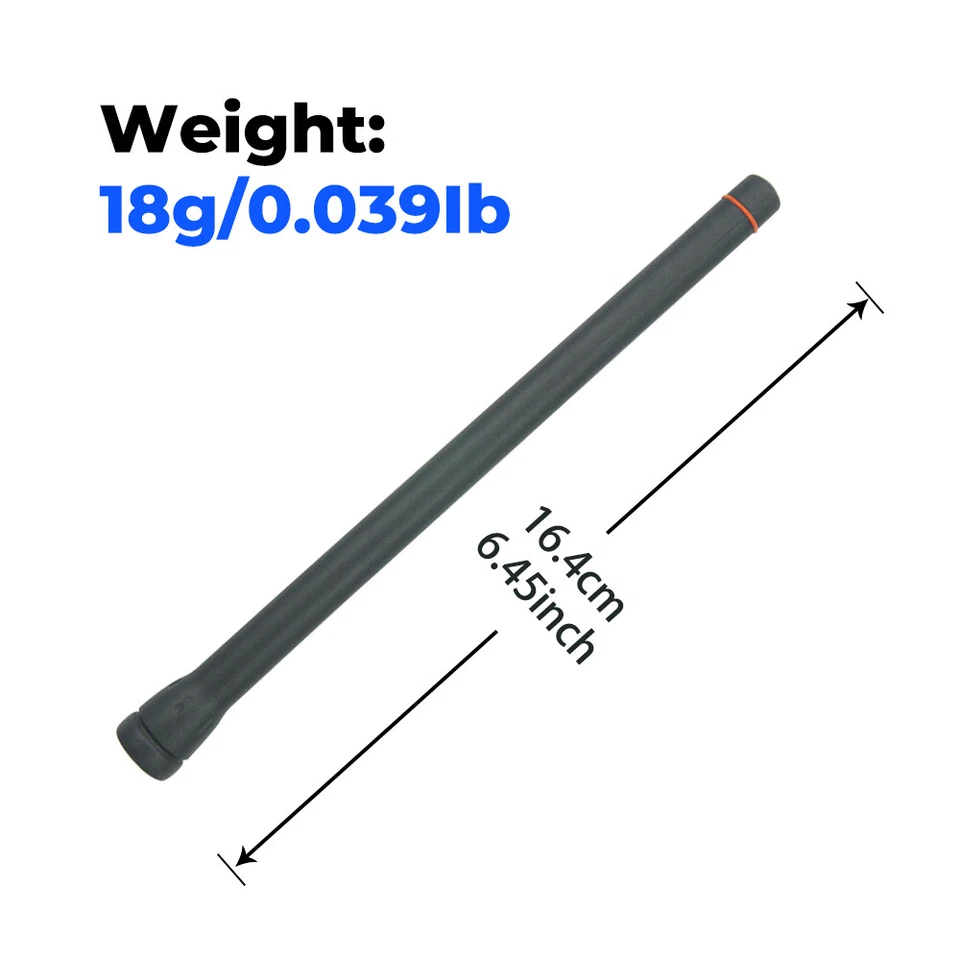 2PCS FA-SC55V VHF Antenna For ICOM IC-F3 F11 F14 F15 F16 F70 F3011 F3021 RADIO - Image 3 of 4