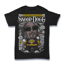 Snoop Dog Tshirt Pop Culture T Shirt Gift Tee Rap Music
