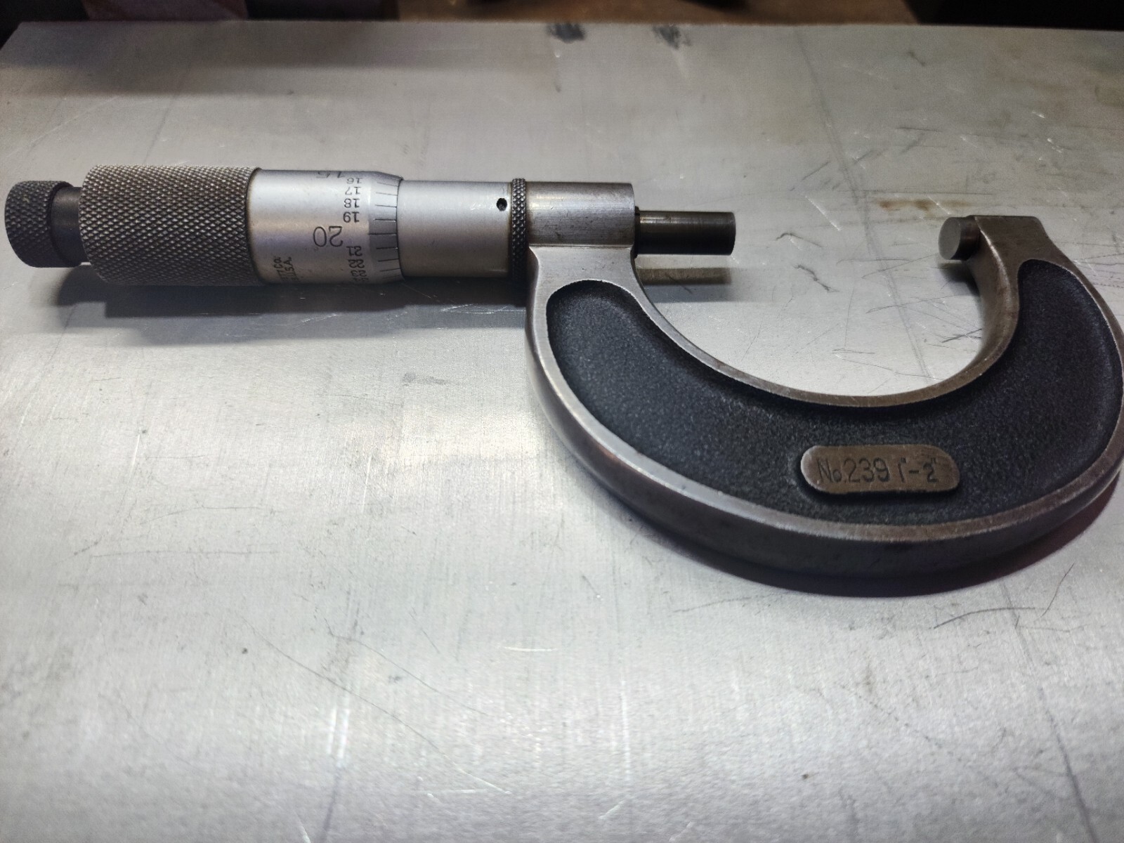 Two Lightly Used Micrometers Light Surface Rust 1 2 And 2 3 EBay two-lightly-used-micrometers-light-surface-rust-1-2-and-2-3-ebay