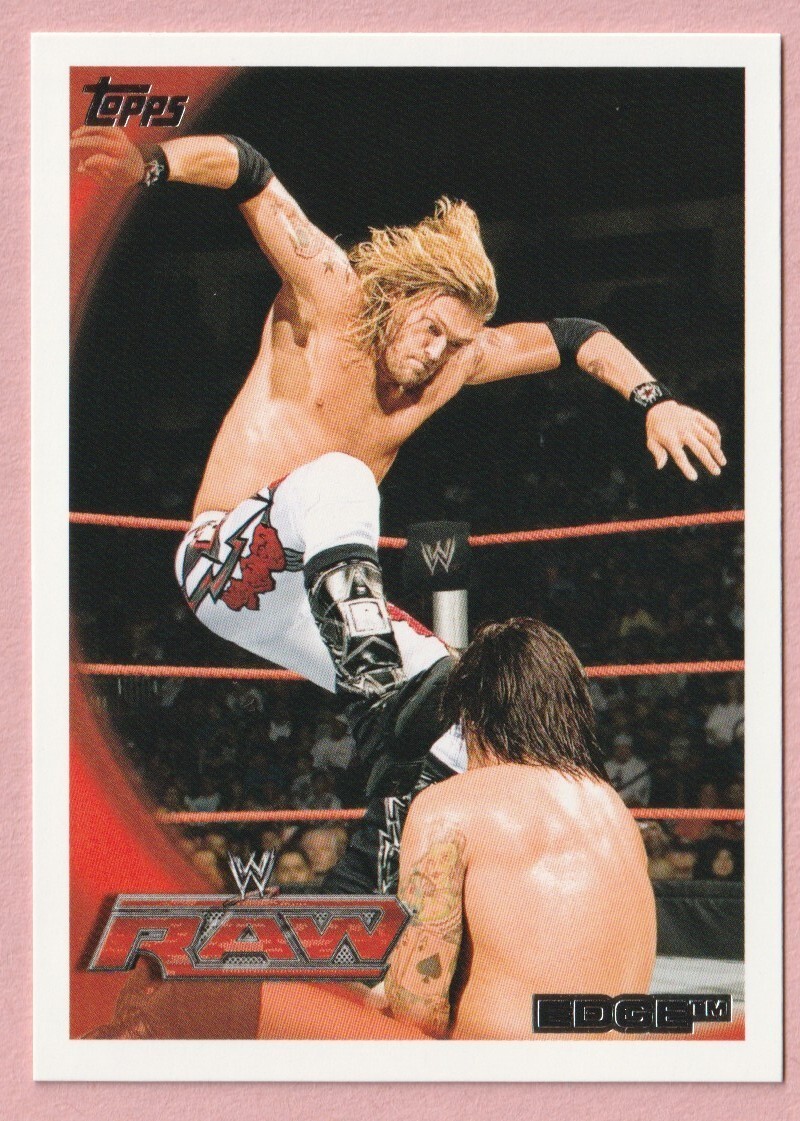 2010 Topps WWE #58 Edge