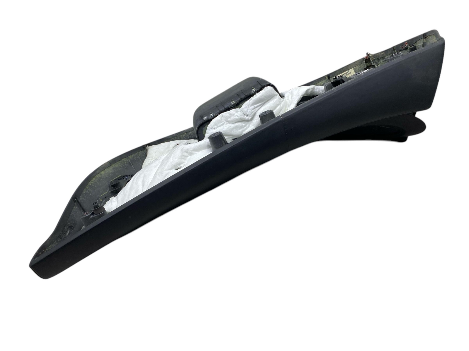 2019-2021 MCLAREN 600LT SPIDER LEFT INNER DOOR TRIM PANEL W/O SWITCHES *SCUFFED*