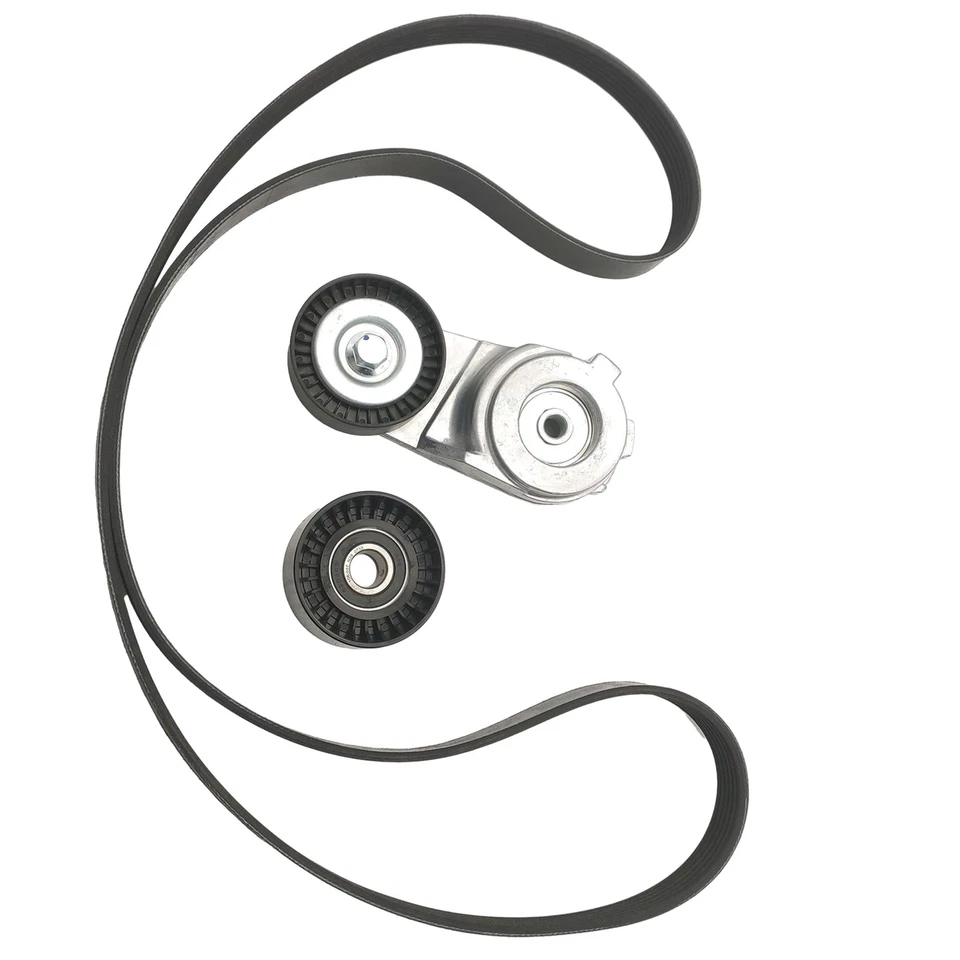 Serpentine Belt Tensioner Pulley Kit For 2009-2010 Volkswagen Routan 4.0L V6 Foto 2 de 4