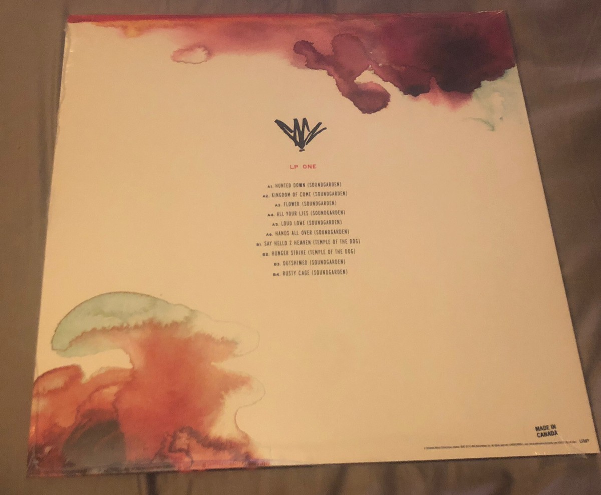 Chris Cornell Anthology LP One Vinyl Record Soundgarden Temple of 