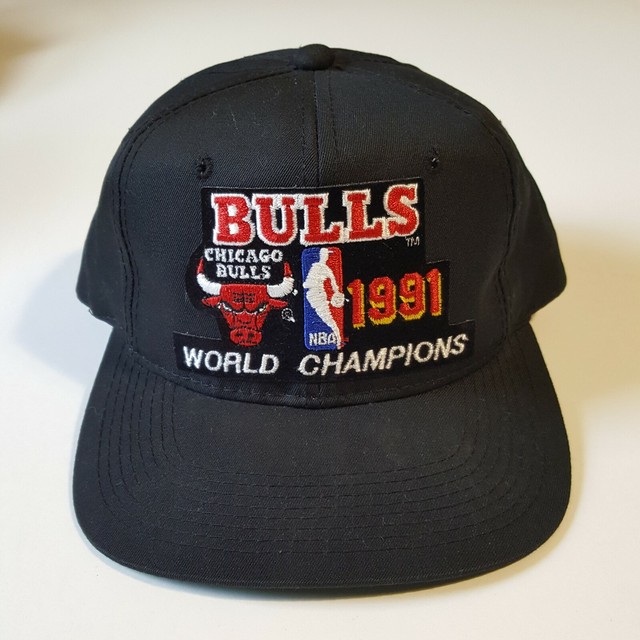 vintage bulls championship hat