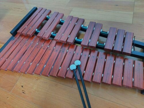 YAMAHA TX-6 Desktop Xylophone 32 Sound Percussion Instrument Used - Afbeelding 1 van 7