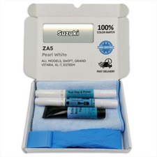 Lackstift für Suzuki Weiß PEARL WHITE ZA5 SWIFT GRAND VITARA XL 7 ESTEEM Stift