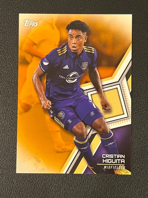 Cristian Higuita 2018 Topps MLS Orange Parallel /25 Orlando City 116