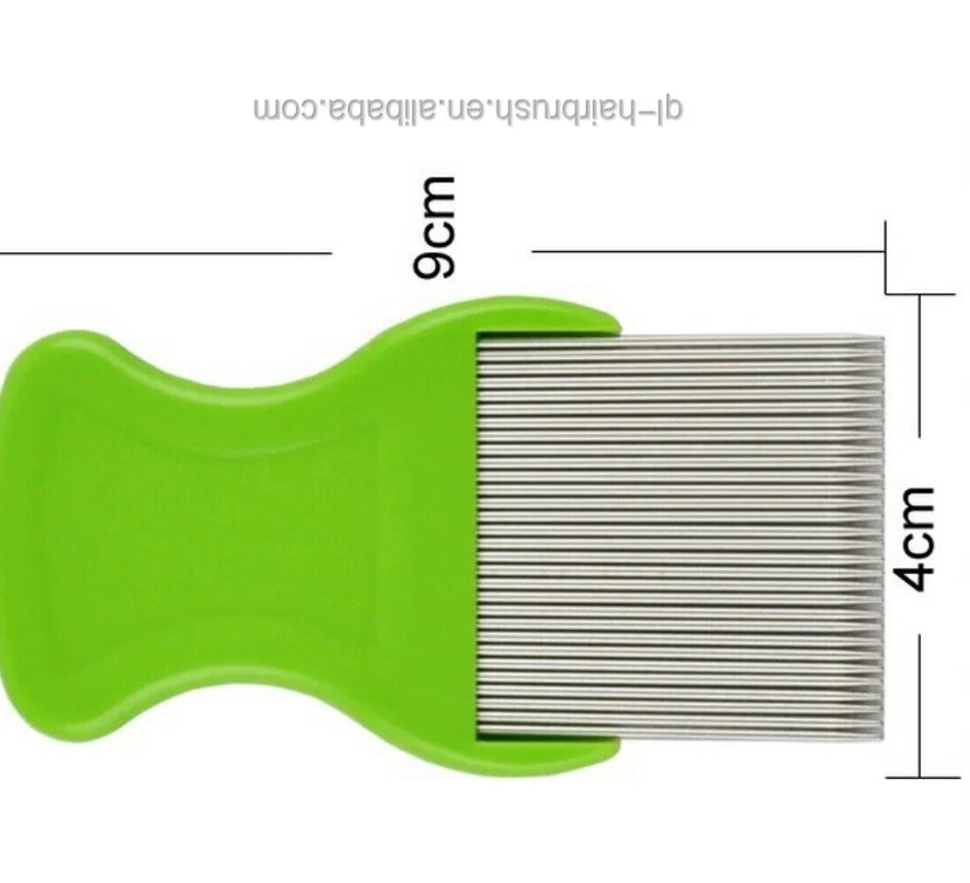 Nit Lice Egg Removal Comb Stainless Steel Fine Teeth Hair Pet Fur Flea