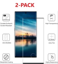 2Pack Tempered Glass Full Screen Protector For Samsung Galaxy Note 20 /N20 Ultra