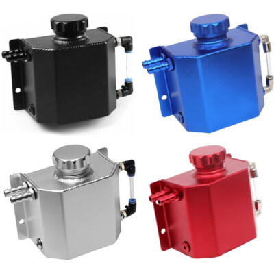 Ac Radiator Bottle 1L Aluminum Radiator Coolant Overflow Bottle Water Tank Reservoir with ...