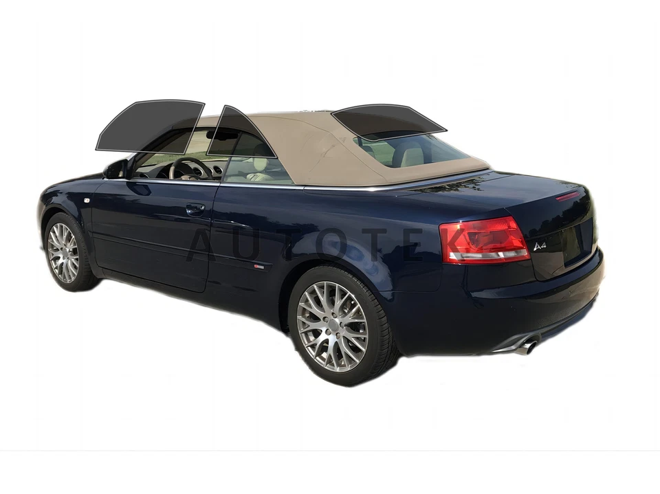 Precortado todos los lados + ventana trasera cualquier pantalla de tinte para Audi A4 convertible 2004-2009 Foto 2 de 4