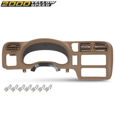 Beige Dash Bezel Trim Cover Fit For 1998-2004 S10 Jimmy Sonoma Cluster Blazer 