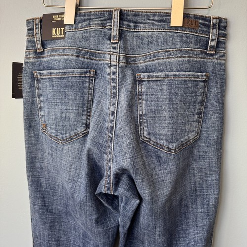 Kut from the Kloth High Rise Straight Leg Jeans. NWT. Size 10 - Picture 8 of 14