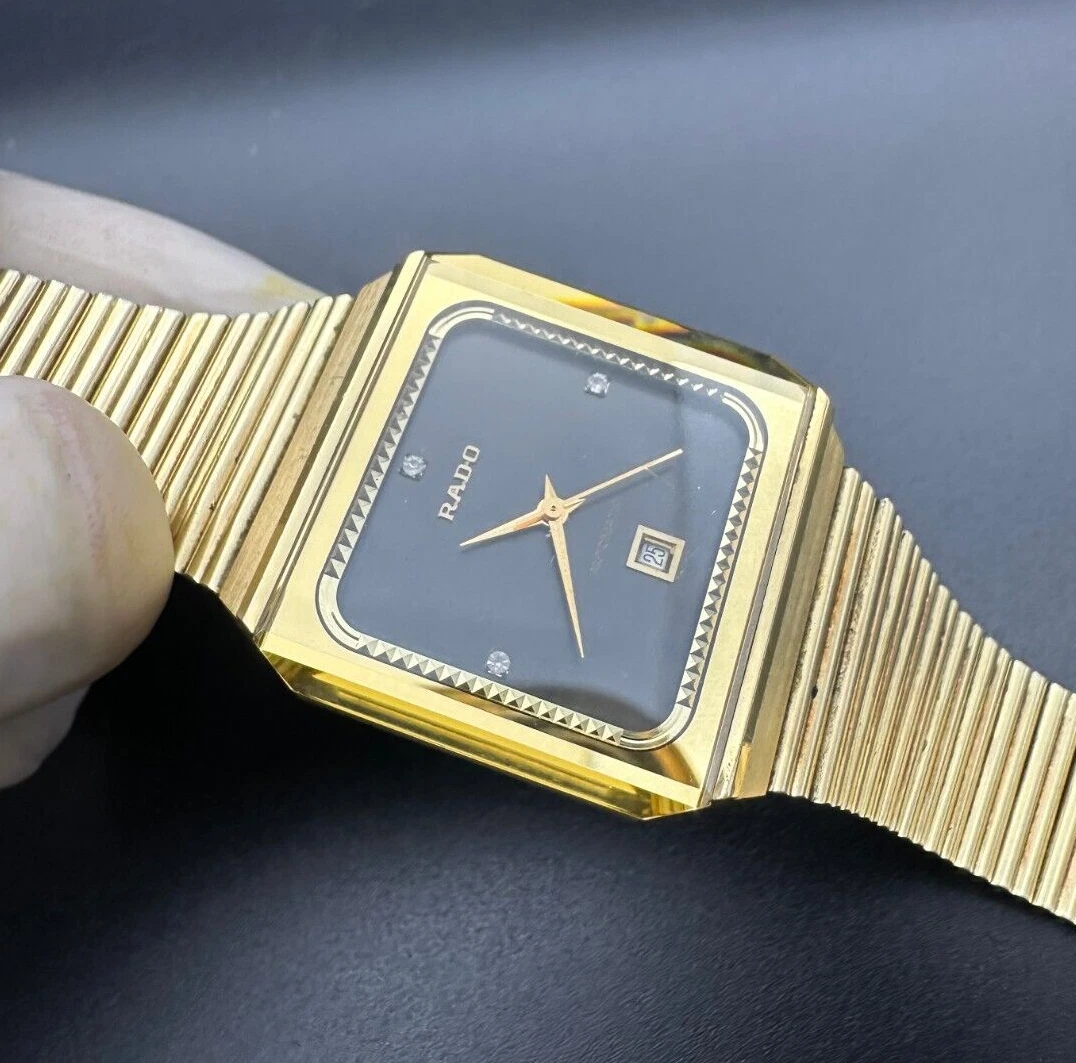 ORIGINAL RADO WATCH LUXURIOUS MODEL VINTAGE AUTOMATIC UNISEX DATE