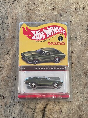 New Hot Wheels RLC Exclusive Neo-Classics Series 14 - '72 Ford Gran Torino Sport