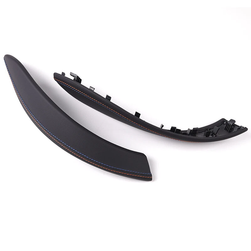 Cubierta exterior de manija de puerta interior Alcantara para BMW F30 F31 F32 F34 F36 Foto 3 de 4