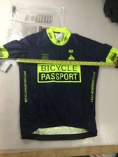 Giordana Mens Scatto Pro Cycling Jersey Size Medium M Navy Blue (7015-7)