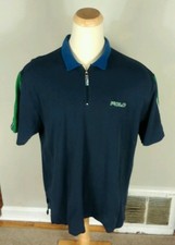 Vtg Trashed Distressed Polo Sport 90's Shirt P Wing Bear Snow Beach Hip Hop XL