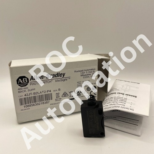 New Allen-Bradley 42JT-B2LAT2-P4 Ser B Photoswitch VisiSight Sensor 400mm - Picture 2 of 3