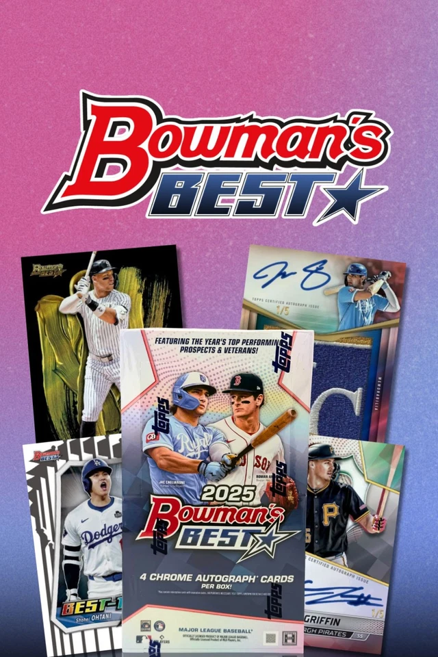 🚀2025 BOWMAN'S BEST BANGERS W/ AB🚀