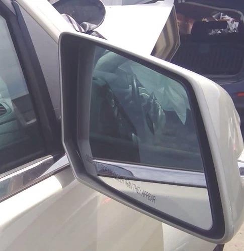 09 10 11 12 2013 14 GMC Acadia Passenger Right RH Side View Mirror in GWT Tan